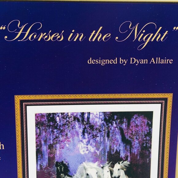 Kustom Krafts Arabian Horses In The Night Cross Stitch Chart Booklet 98963 - Picture 4 of 7